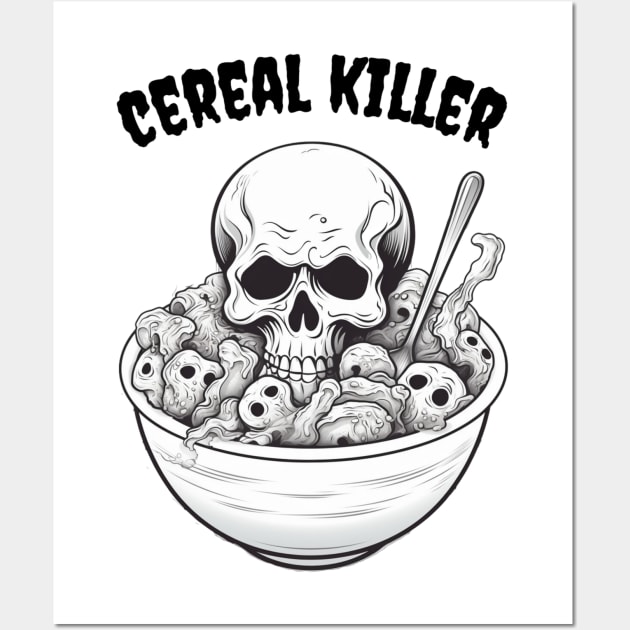 Cereal Killer Wall Art by Labidabop